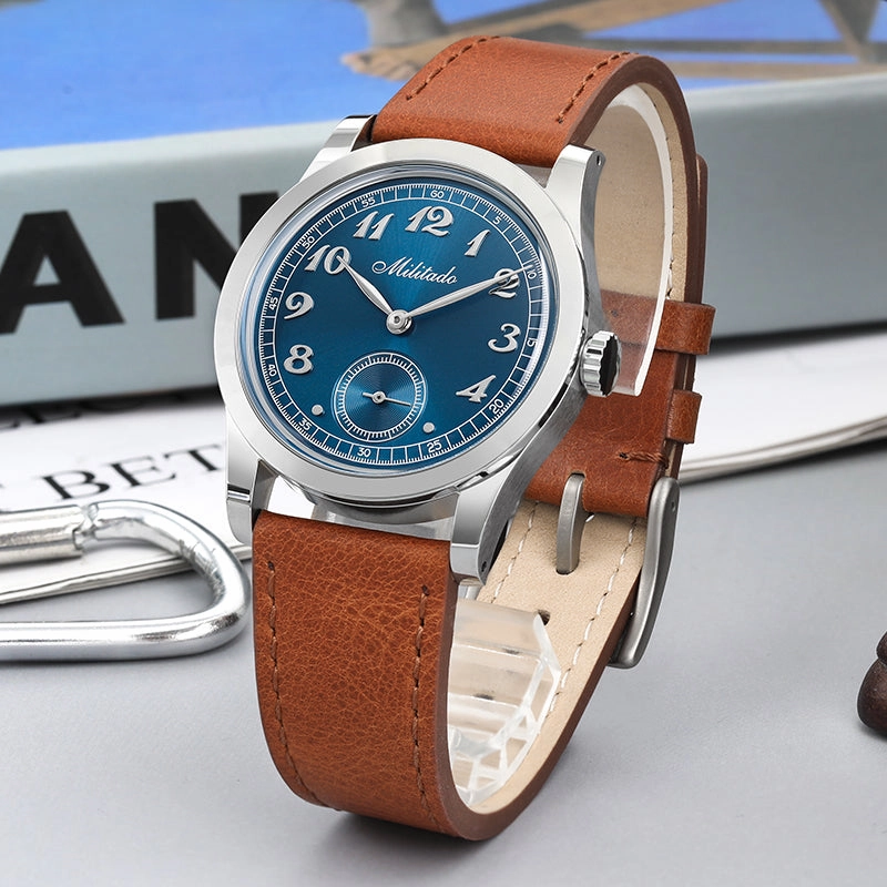 ★US Pre-Owned★Militado 36mm Classic Modern VD78 Quartz Watch