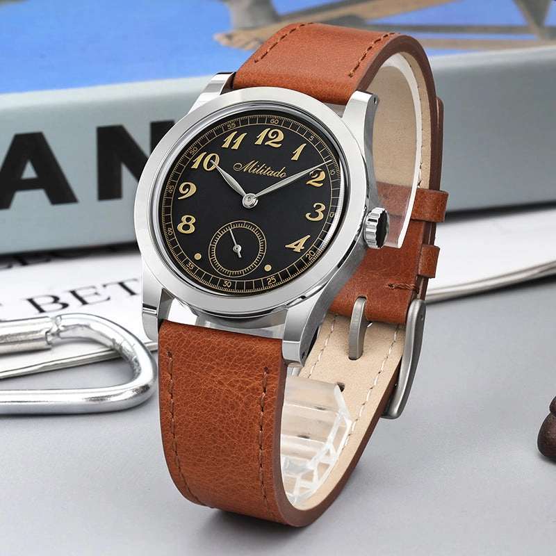 ★US Pre-Owned★Militado 36mm Classic Modern VD78 Quartz Watch