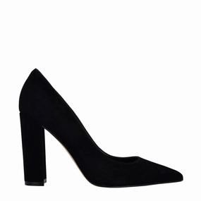 Abilene Block Heel Pointy Toe Pump