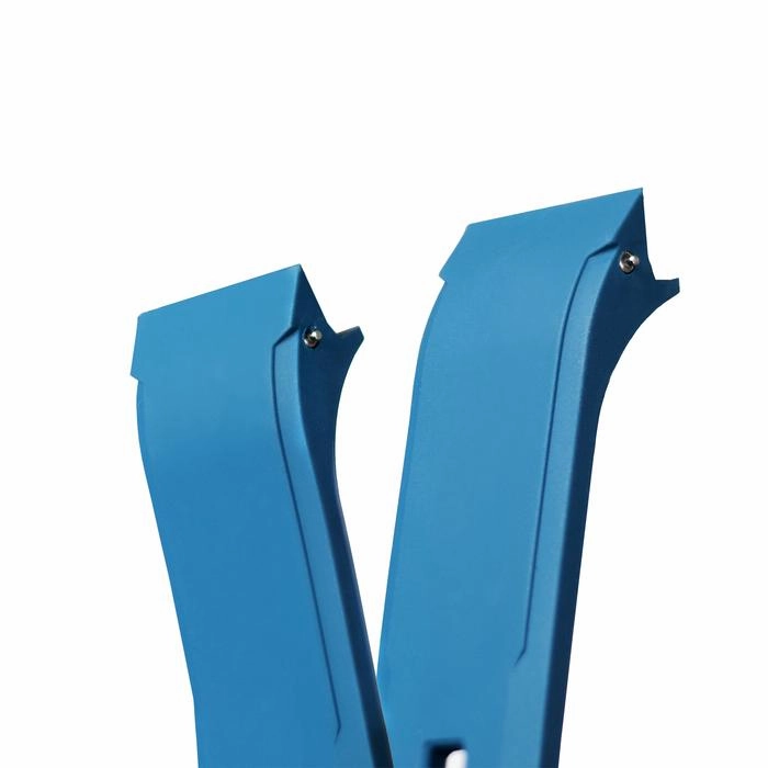 BOLDR Blue Druber Rubber Strap 22mm